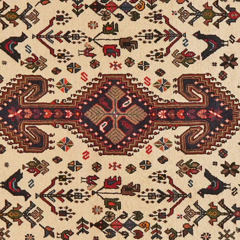 Nasrabad · Handgeknüpft – Beige, 150x97 cm