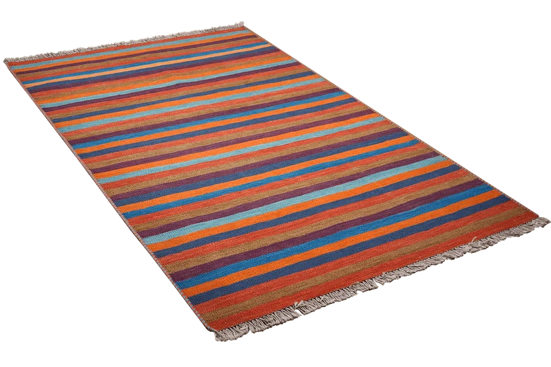 Kelim Gashgai · Handgewebt – Bunt, 184x116 cm