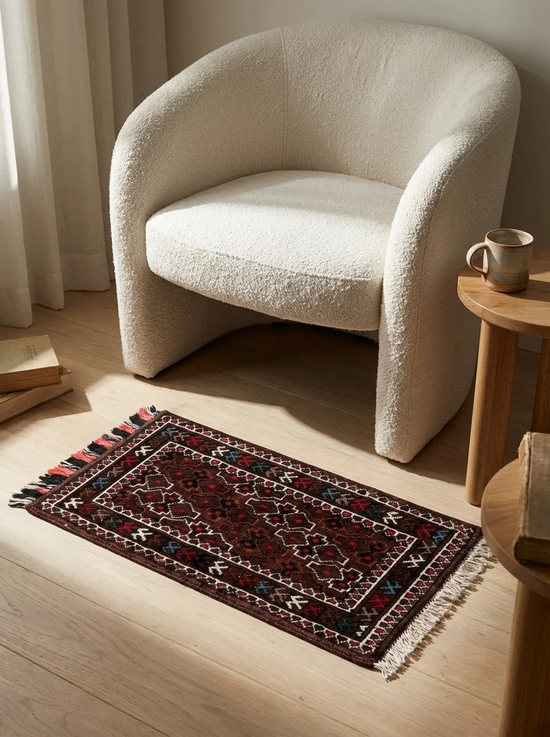 Turkman · Handgeknüpft – Bunt, 30x64 cm