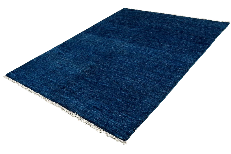 Gabbeh · Handgeknüpft – Blau, 180x139 cm