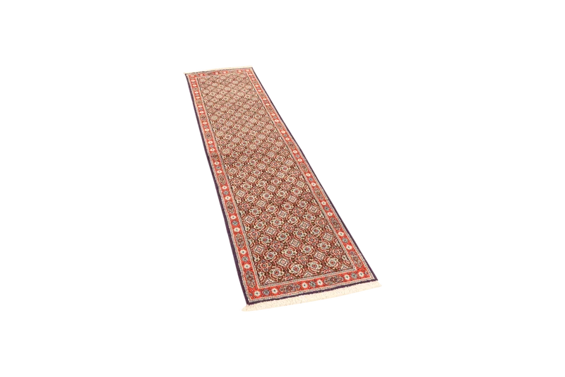 Moud Mahi · Handgeknüpft – Beige, 195x49 cm