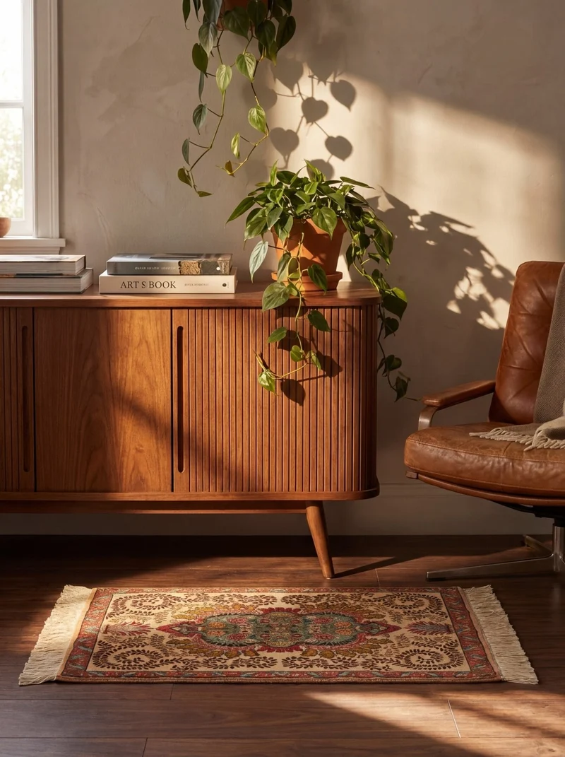 Tabriz Old · Handgeknüpft – Beige, 81x63 cm