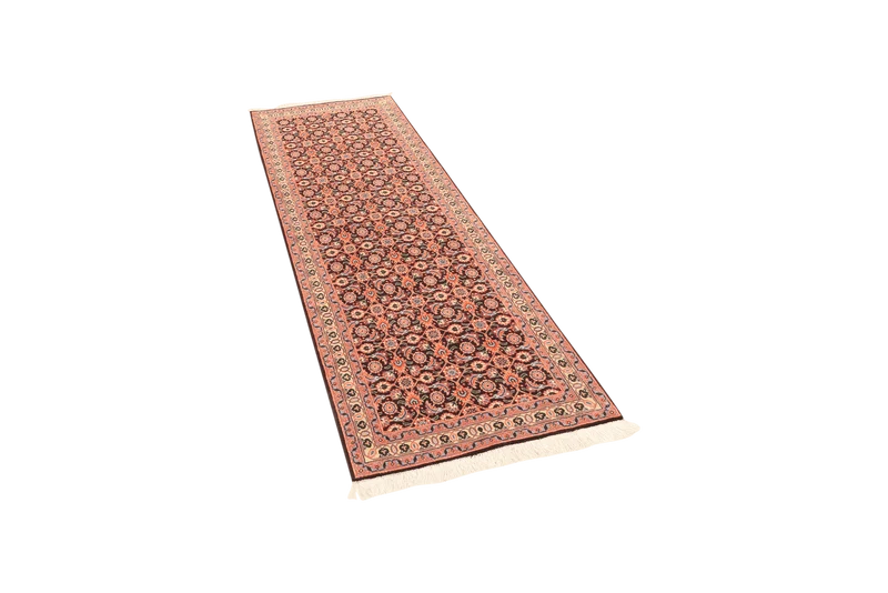 Tabriz 50 Raj · Handgeknüpft – Blau, 200x65 cm