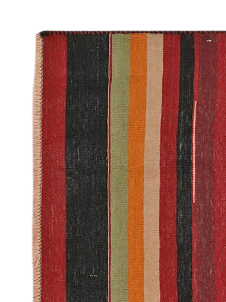 Kelim Afshar · Handgewebt – Bunt, 82x56 cm