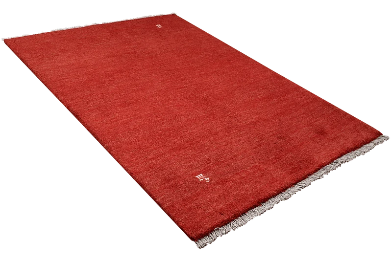 Gabbeh · Handgeknüpft – Rot, 153x100 cm