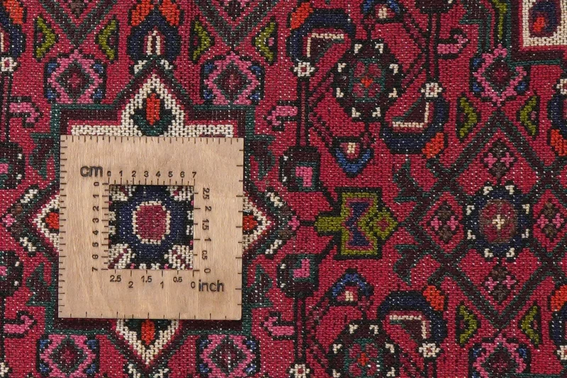 Hosseinabad · Handgeknüpft – Rot, 90x64 cm
