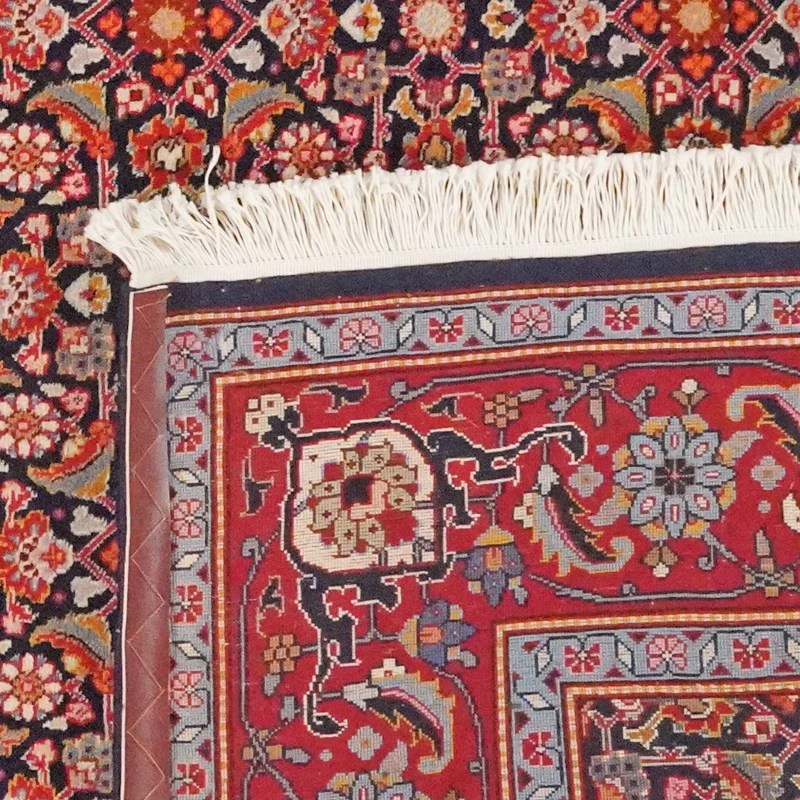 Tabriz 40 Raj · Handgeknüpft – Blau, 250x206 cm