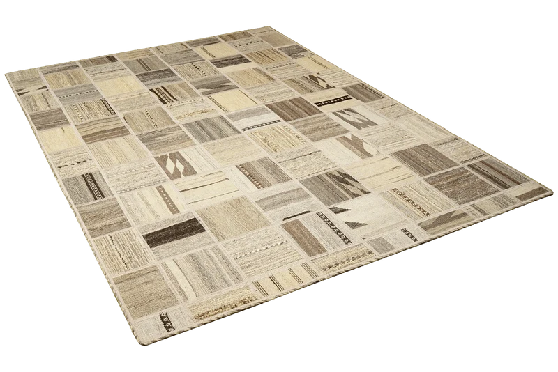 Kelim Tekkeh · Handgewebt – Beige, 200x150 cm