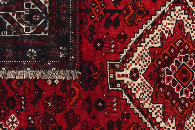 Gashgai · Handgeknüpft – Rot, 294x205 cm