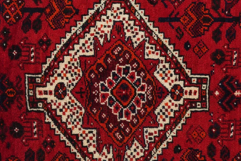 Gashgai · Handgeknüpft – Rot, 294x205 cm