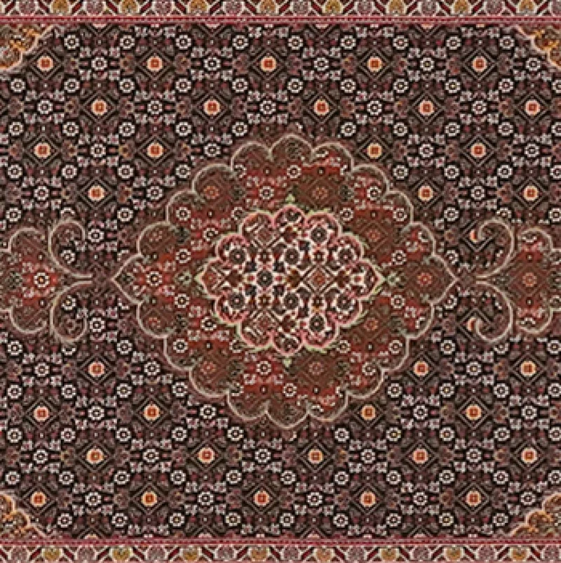 Tabriz 50 Raj · Handgeknüpft – Schwarz, 364x84 cm