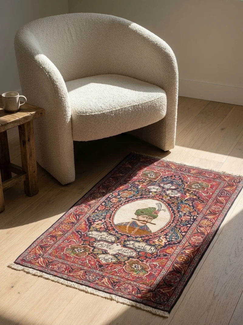 Tabriz Antique · Handgeknüpft – Bunt, 134x83 cm
