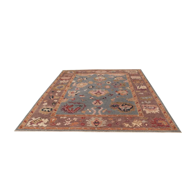 Ziegler Teppich - Usak - 202 x 289 cm - hellblau