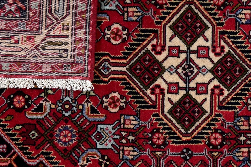 Assadabad · Handgeknüpft – Rot, 130x81 cm