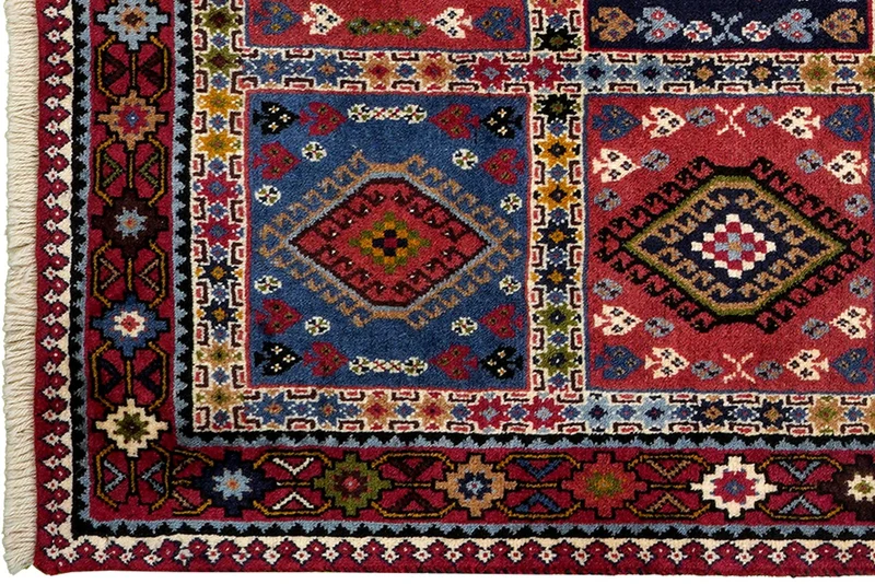 Yalameh · Handgeknüpft – Bunt, 196x85 cm
