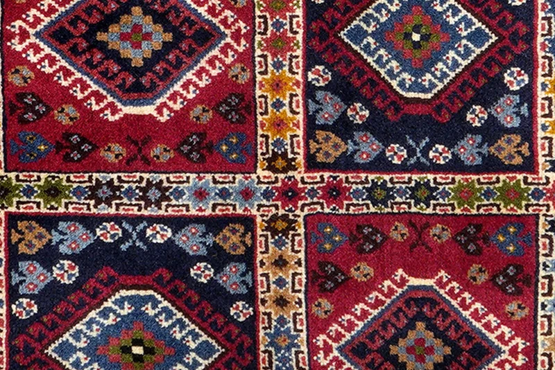 Yalameh · Handgeknüpft – Bunt, 196x85 cm