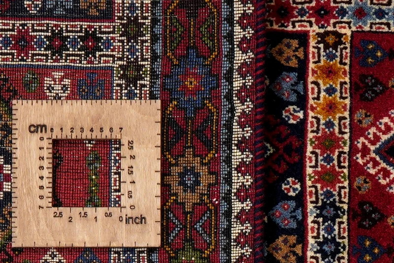 Yalameh · Handgeknüpft – Bunt, 196x85 cm