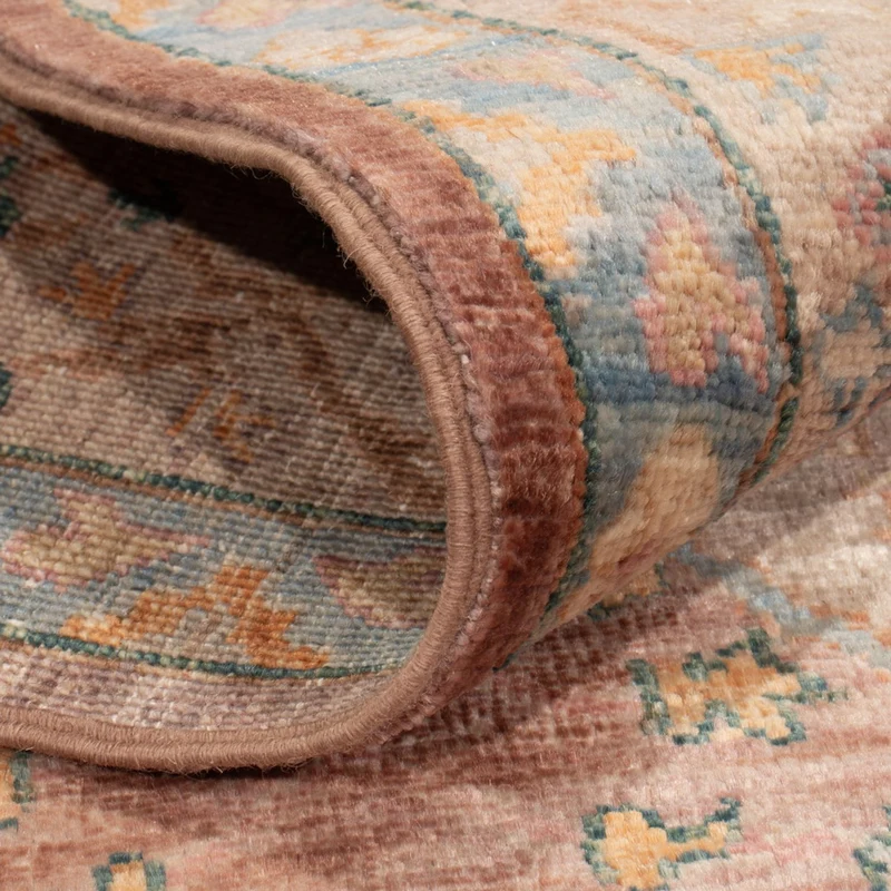 Usak Teppich 152x194cm - Orientteppich - dunkelbeige