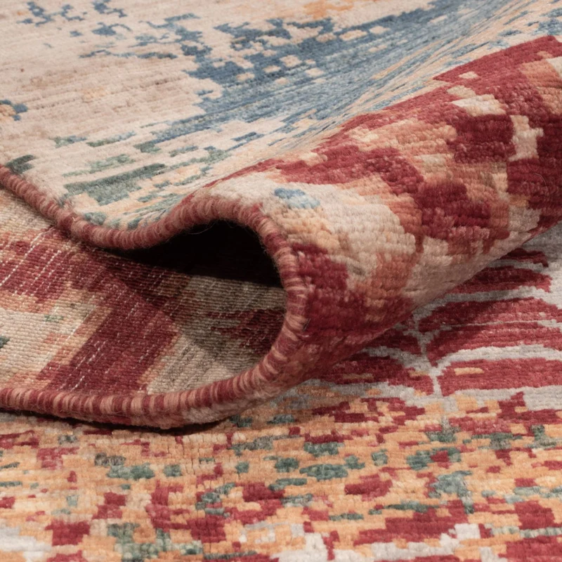 Designer Teppich 298x394cm - mehrfarbig