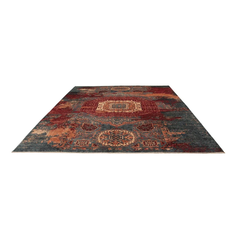 Designer Teppich 304x385cm - mehrfarbig