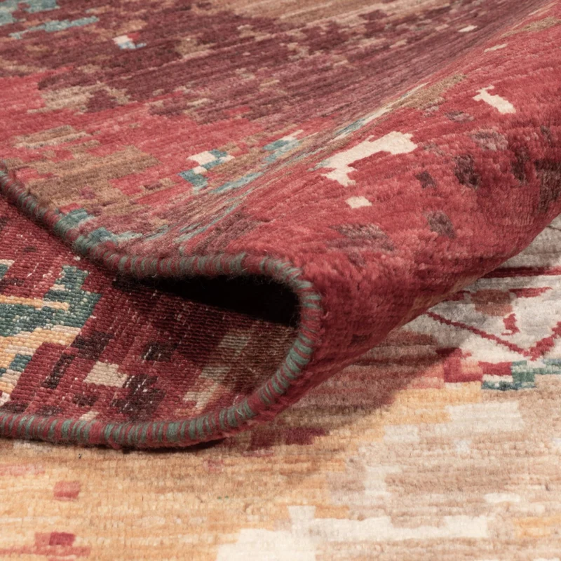 Designer Teppich 302x385cm - mehrfarbig