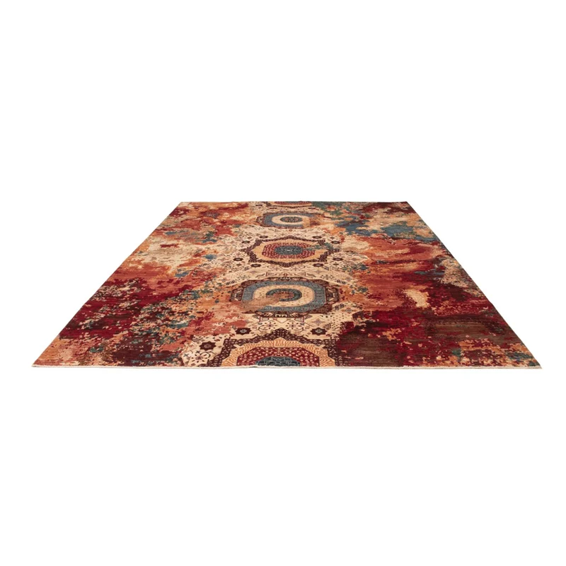 Designer Teppich 302x385cm - mehrfarbig