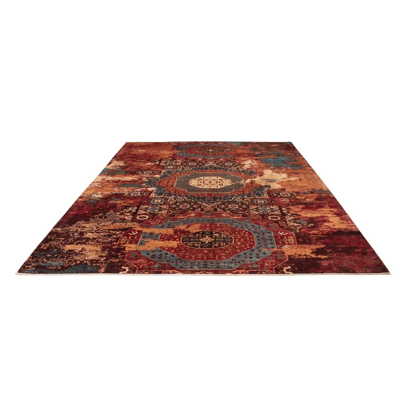 Designer Teppich 303x396cm - mehrfarbig