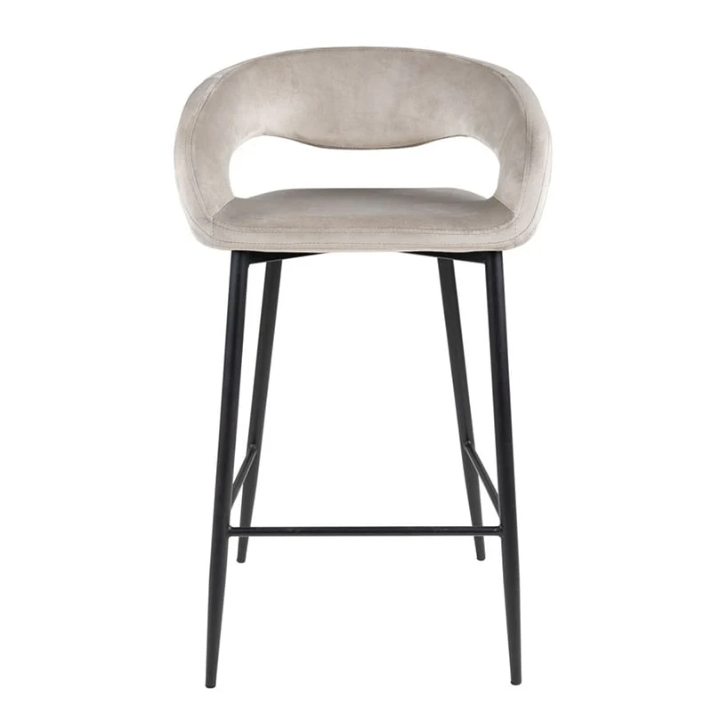 Barhocker - Lenn Velvet Creme