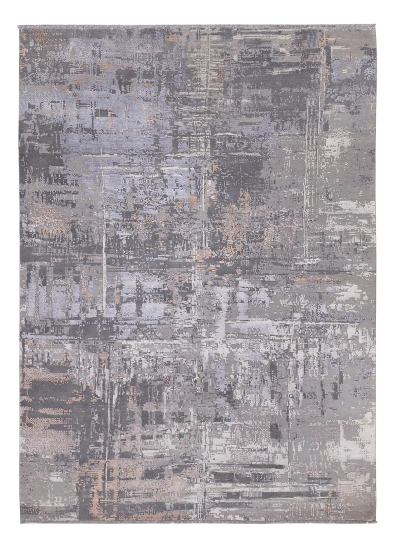 Designer Teppich 255x359cm - hellgrau