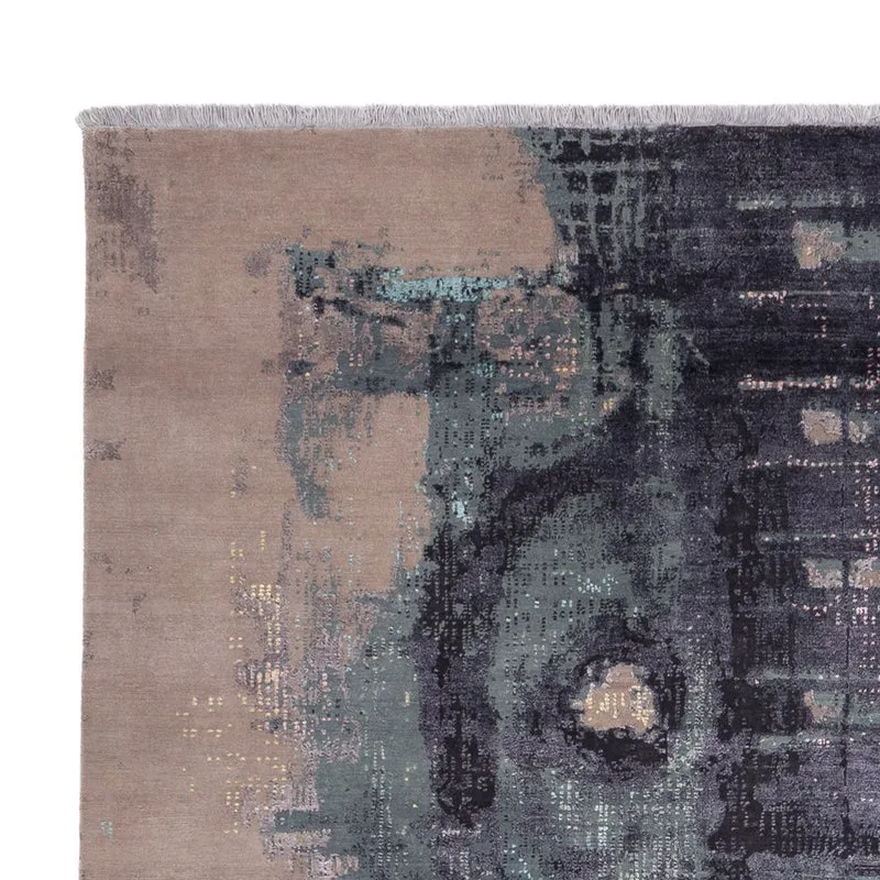 Designer Teppich 256x353cm - mehrfarbig