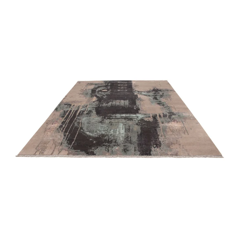 Designer Teppich 256x353cm - mehrfarbig