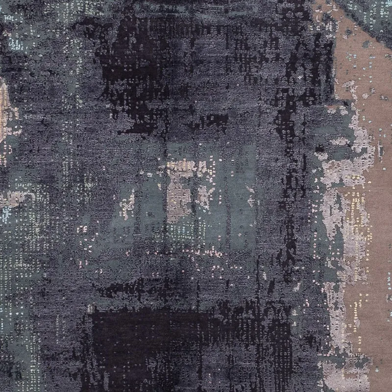 Designer Teppich 256x354cm - mehrfarbig