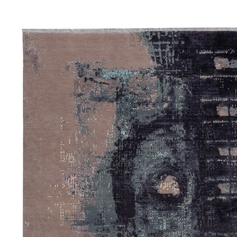 Designer Teppich 256x354cm - mehrfarbig