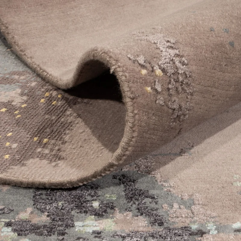 Designer Teppich 256x354cm - mehrfarbig