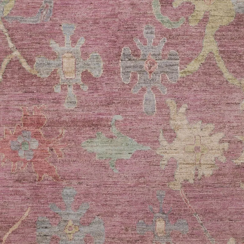 Usak Teppich 208x291cm - Orientteppich - hellrot
