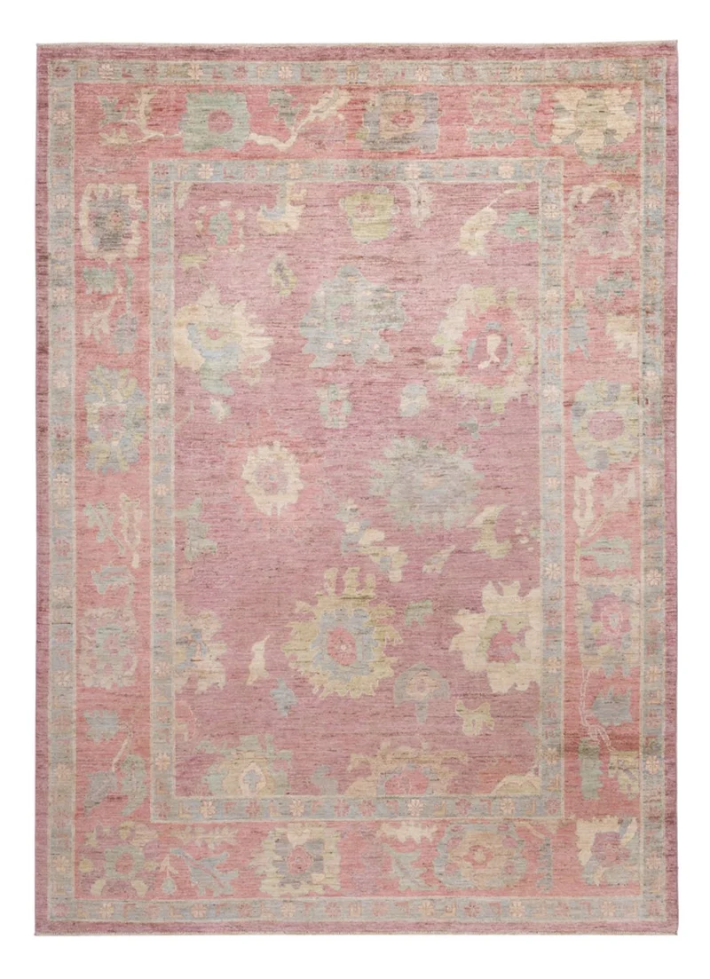 Usak Teppich 211x292cm - Orientteppich - hellrot