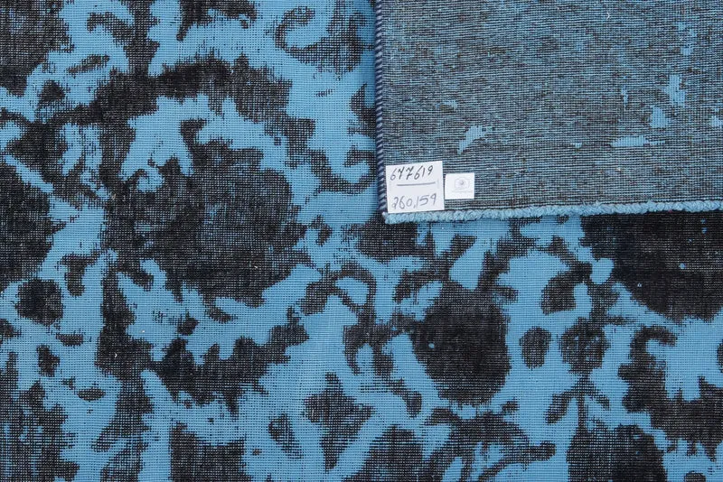 Vintage · Handgeknüpft – Blau, 260x159 cm