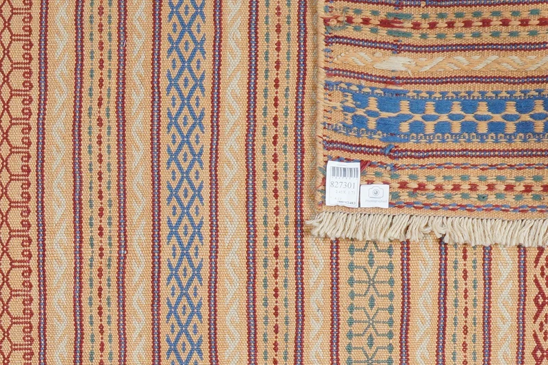 Kelim Kordi · Handgewebt – Beige, 245x171 cm