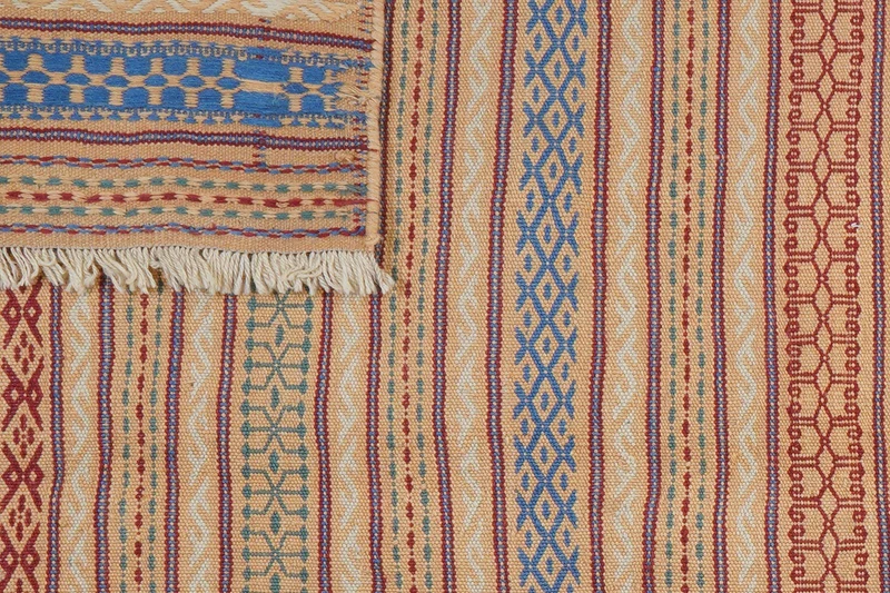 Kelim Kordi · Handgewebt – Beige, 245x171 cm