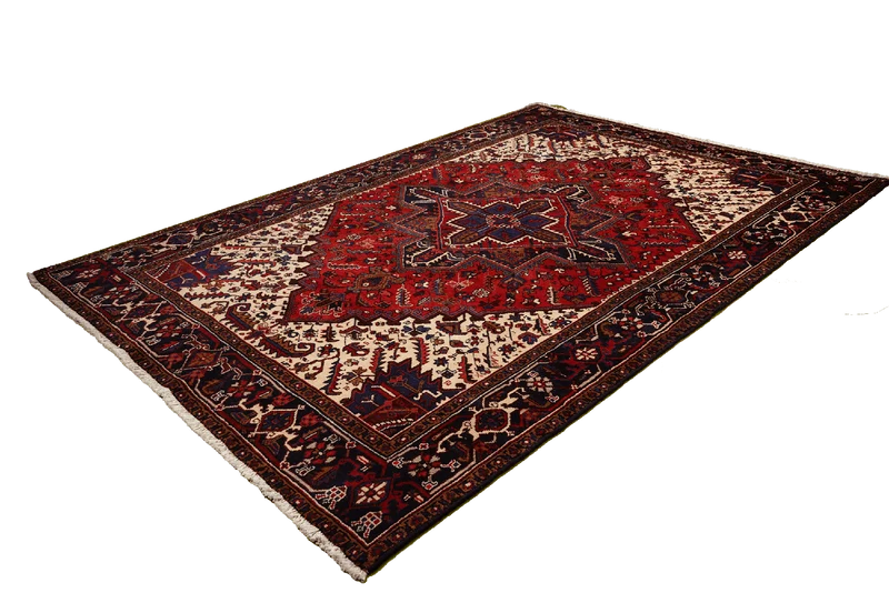 Mehrewan · Handgeknüpft – Rot, 302x204 cm