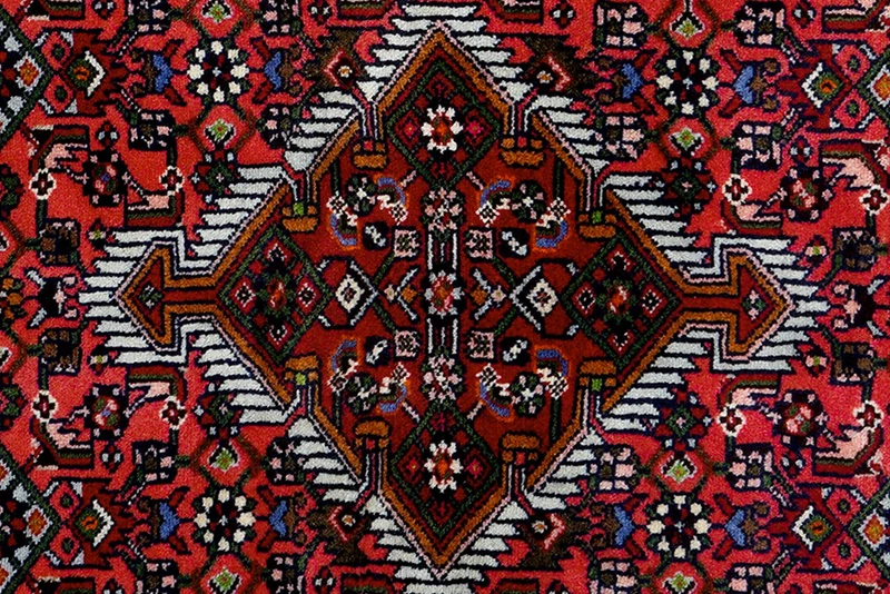 Assadabad · Handgeknüpft – Rot, 207x83 cm