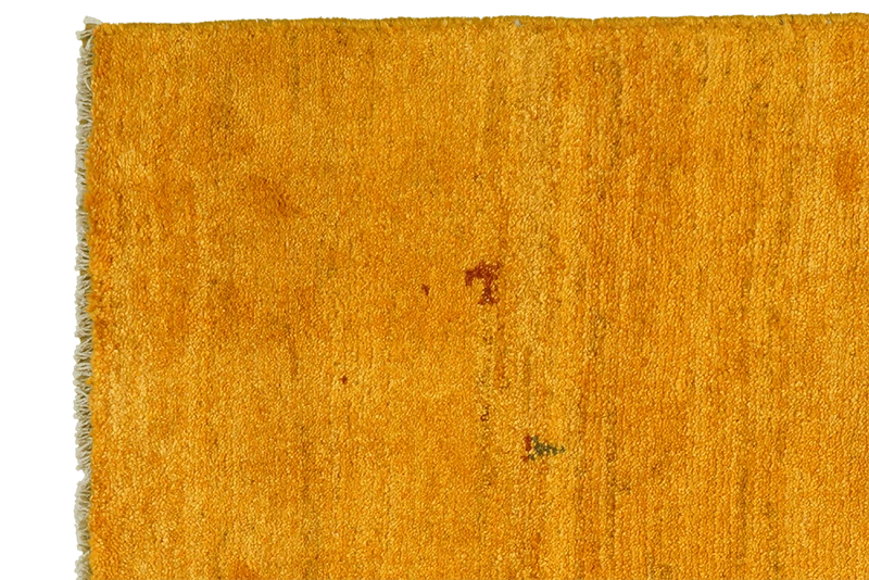 Gabbeh · Handgeknüpft – Gelb, 95x75 cm