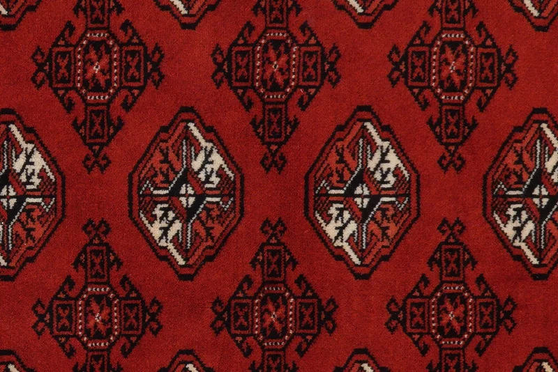 Turkman · Handgeknüpft – Rot, 294x210 cm