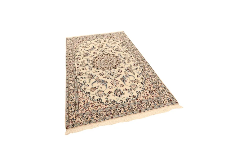 Nain 9La · Handgeknüpft – Beige, 186x115 cm