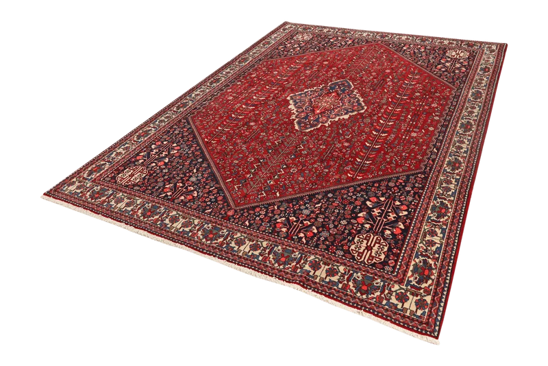 Abadeh · Handgeknüpft – Rot, 302x209 cm