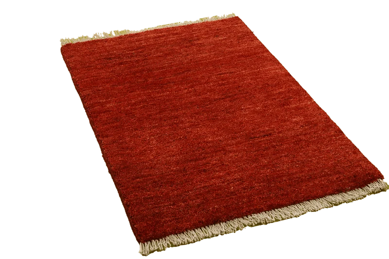 Gabbeh · Handgeknüpft – Rot, 97x74 cm