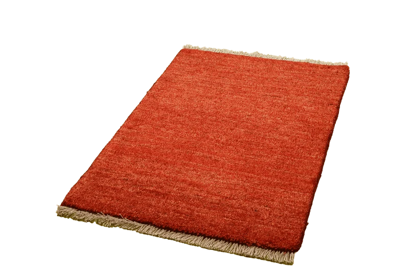 Gabbeh · Handgeknüpft – Rot, 97x74 cm