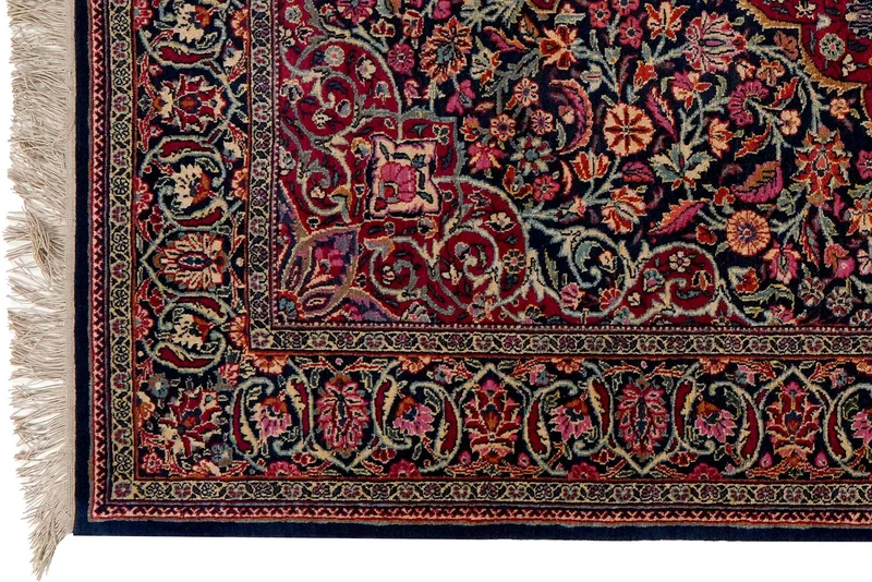 Kashan · Handgeknüpft – Beige, 200x134 cm