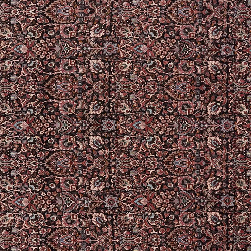 Bidjar · Handgeknüpft – Blau, 353x254 cm
