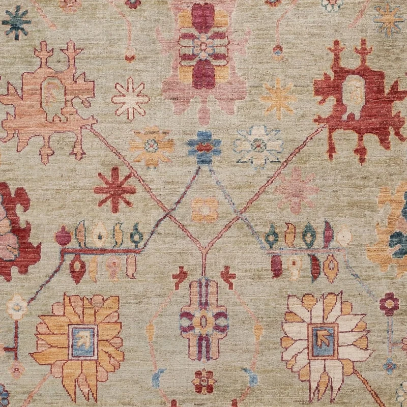 Ziegler Teppich - Usak - 202 x 290 cm - beige